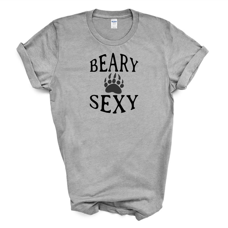 BEARY SEXY T Shirt  Sport Grey 2X-Large