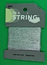 On a String #596205 Lame Cord 2-ply, 25 yds