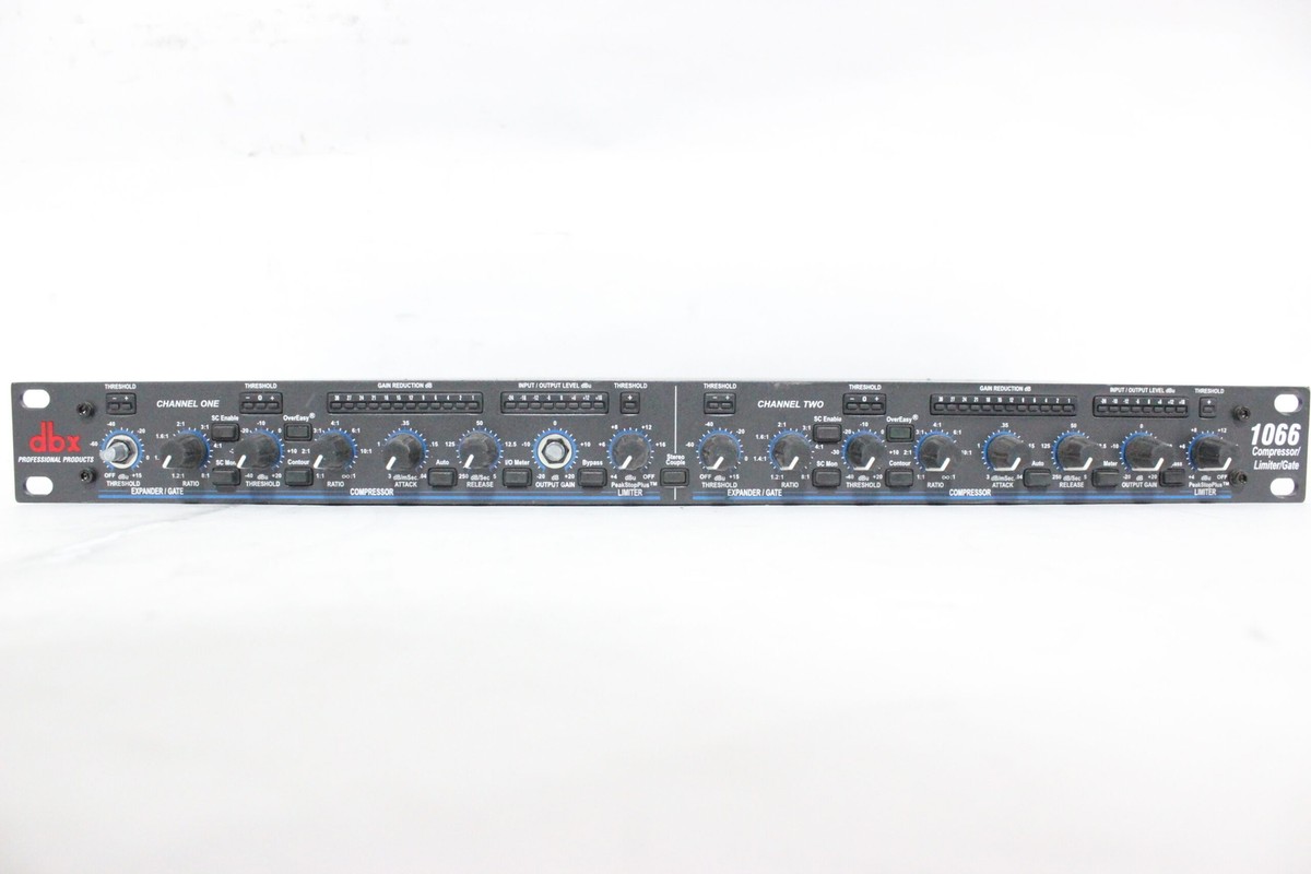 dbx 1066 Dual-Channel Compressor/Limiter/Gate (C1314-7-243
