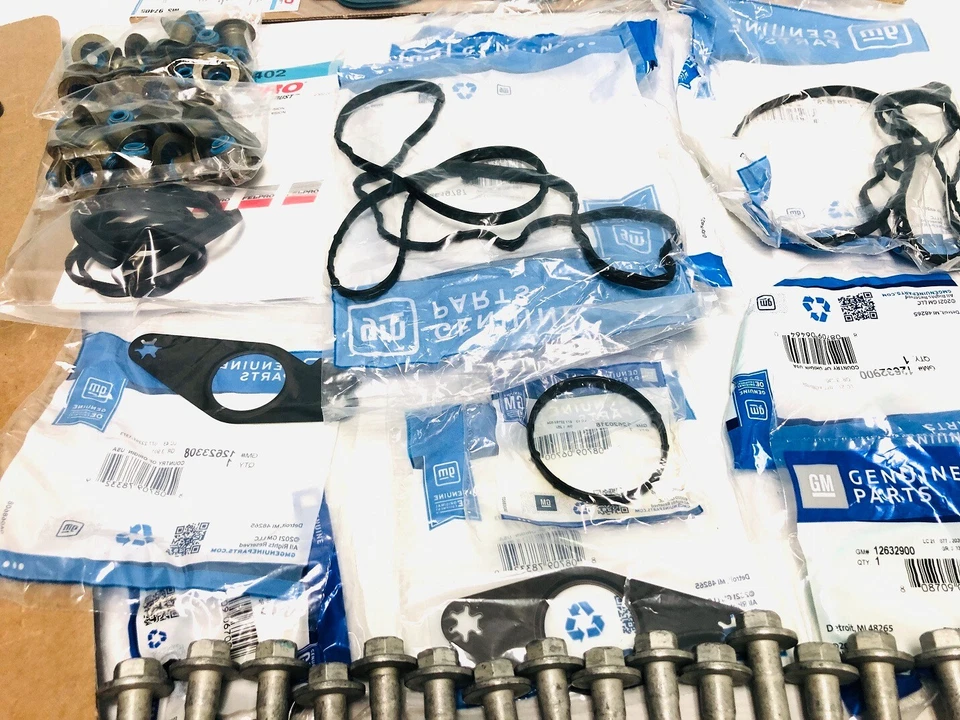 Juego de juntas de cabeza + pernos para Chevy GMC Cadillac 2014-2020 inyección directa 6,2 L L86 Foto 4 de 4