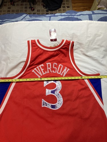 Mitchell & Ness NBA 75th Anniversary, Allen Iverson Jersey, Men’s Size 3X, NWT! - Picture 8 of 8