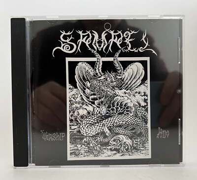 Samael - Worship Him (CD, Osmose, OP 001, France, Repress, Reissue, White CD)