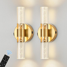 Battery Operated Wall Sconces Set of 2, 10000Mah Rechargeable Wall Sconce with B