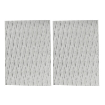 2 Stück EVA Traction Pads Surf Deck Grip für Surfboard / Kiteboard Grau