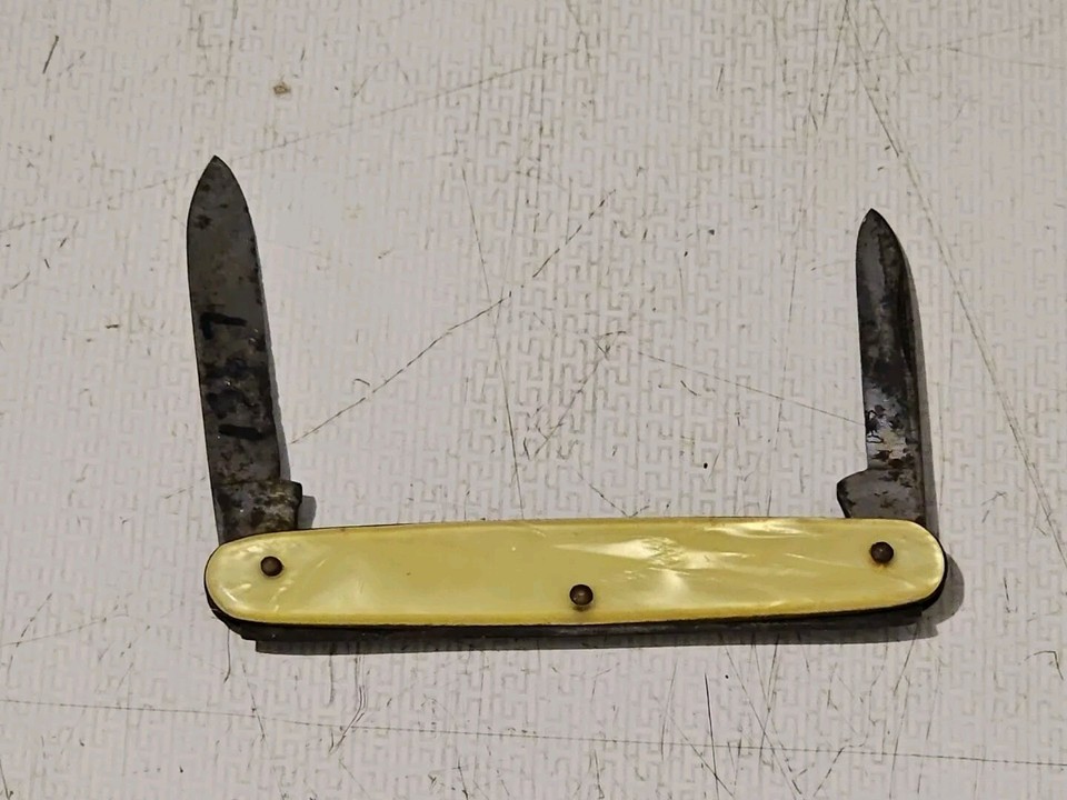 Vintage Gulf Motor Oil Pocket Knife eBay