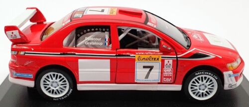 Saico 1/32 Scale Model Car TY3315 - 2002 Mitsubishi Lancer Evo VII - Red - Picture 3 of 5