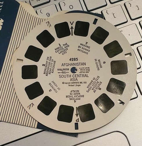 Seltene Sawyer's Single View-Master Rolle 4285 Afghanistan Süd-Zentralasien