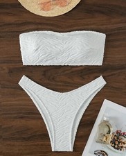 swimsuit white size s