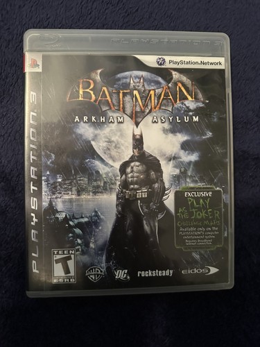 Batman: Arkham Asylum (PlayStation 3) – Complete in Box (CIB)