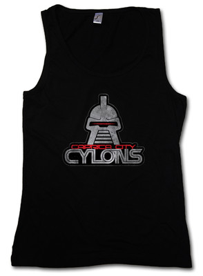 CAPRICA CITY CYLONS TANK TOP VEST - Battlestar TV Kampfstern Series Galactica