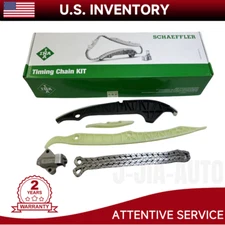 5PCS INA Timing Chain Kit For VW Jetta Golf GTi Audi A4 A5 Q5 2.0T 06K109467K