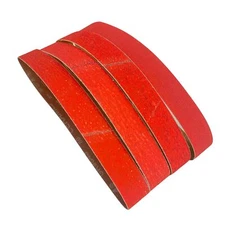 4 Pack 1.5 x 30 Inch Metal Grinding Ceramic Sanding Belts Kit - 40 60 80 120 ...