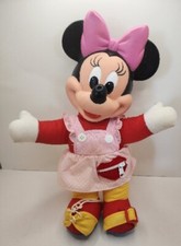 Minnie Mouse Learn to Dress Me Doll 1989 Vintage Toy Plush Mattel Walt Disney Co