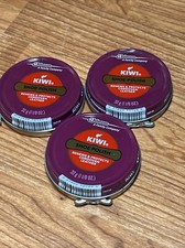3 Kiwi Shoe Polish, Cordovan, Renews  Protects Cordovan Leather 32g - 1.125 oz