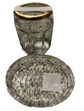 Hearth  Hand with Magnolia Sculpted Glass Toothbrush Holder  Soap Dish Set