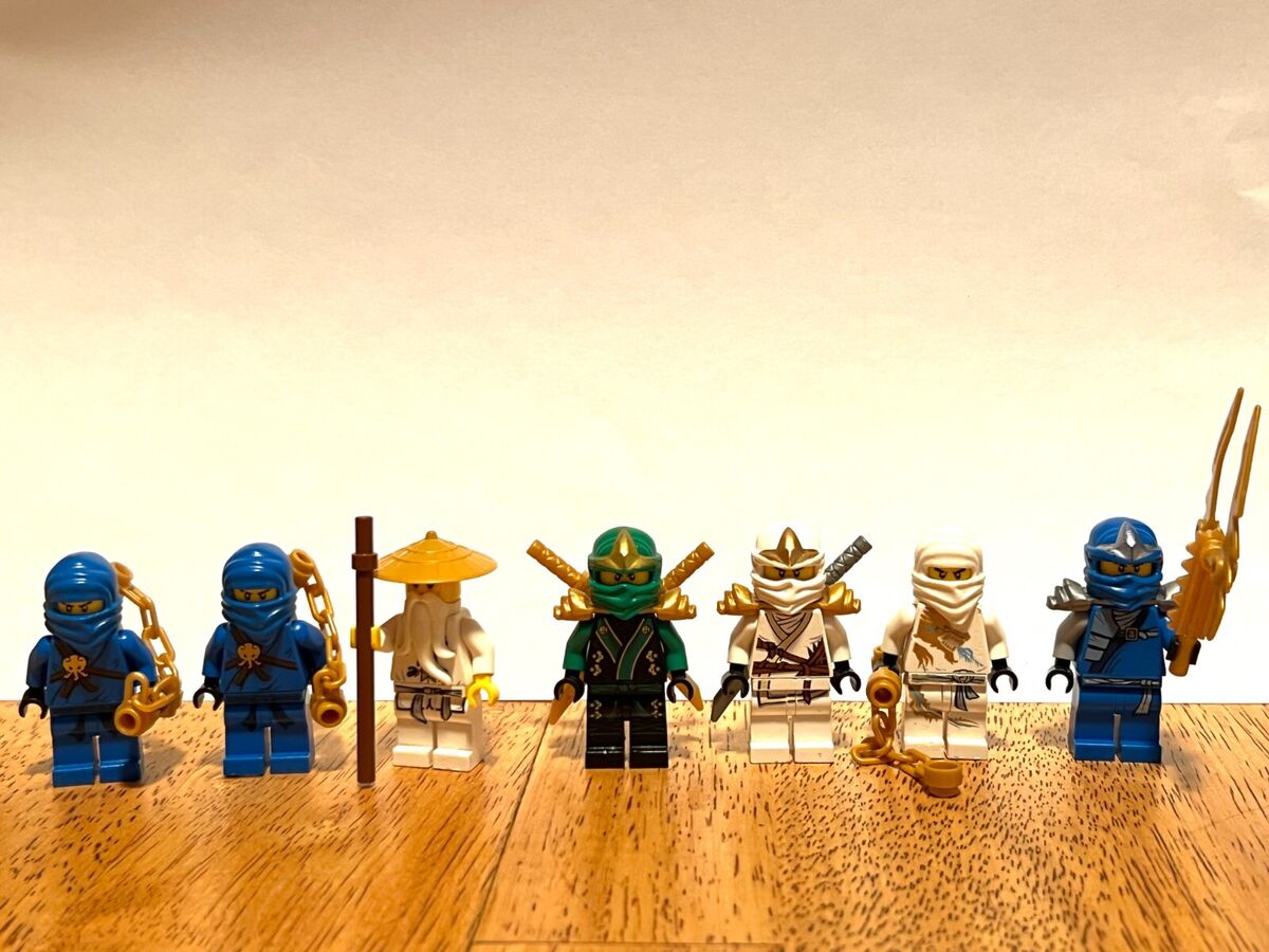 LEGO NINJAGO Zane ZX, Jay ZX, Wu, Zane DX, Final Battle LEGO NINJAGO Zane ZX, Jay ZX, Wu, Zane DX, Final Battle