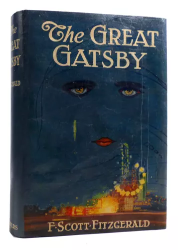 RARE F. Scott Fitzgerald THE GREAT GATSBY dust jacket 1st Edition 1st Printing - Picture 1 of 8