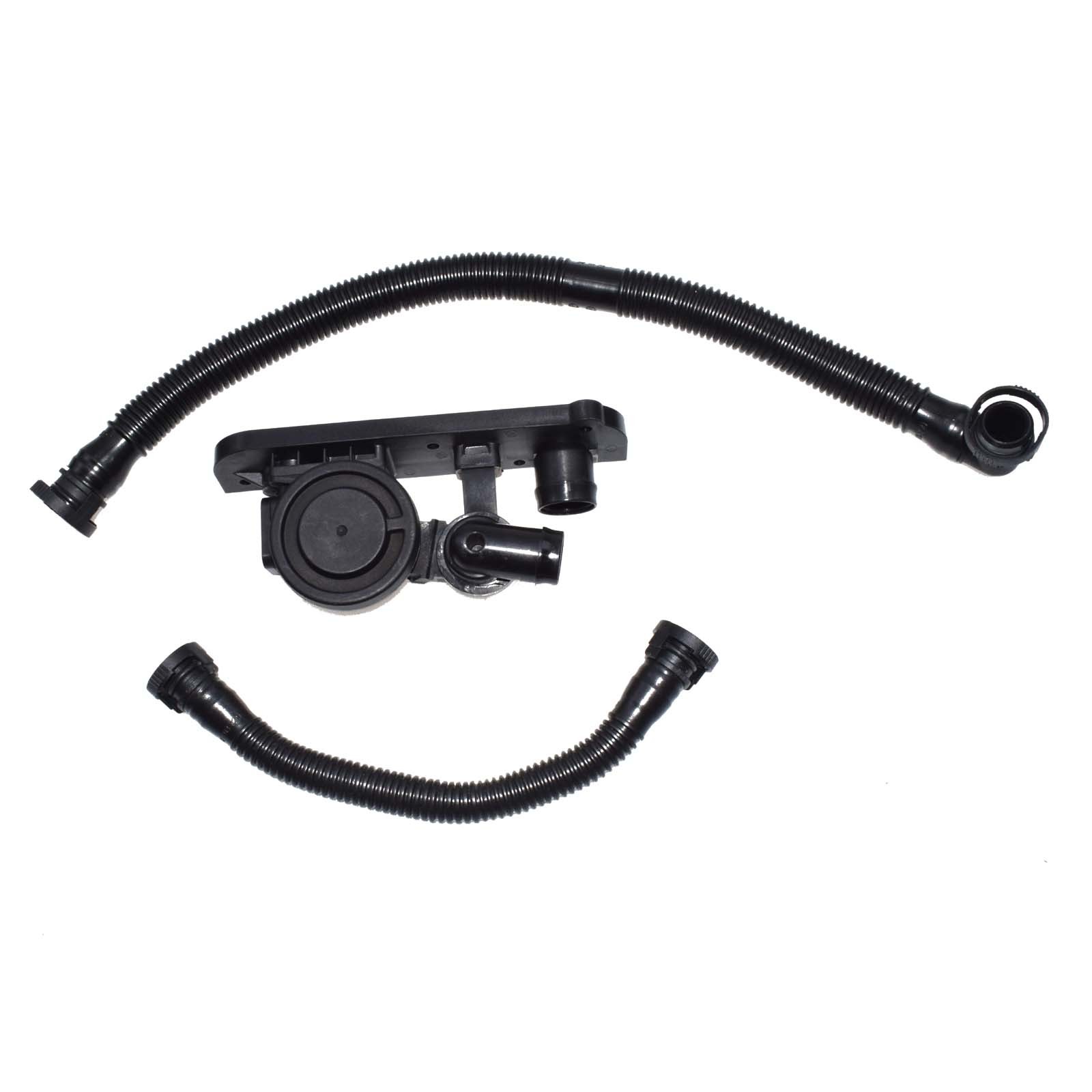 Crankcase Valve & Sealing Gasket & Hose For VW Golf Jetta AUDI A3 A4 A6