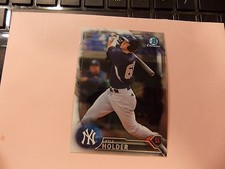 2016 Bowman Chrome New York Yankees  Kyle Holder Tampa Yankees