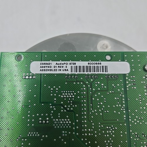 VTG 1997 Ensoniq Audio PCI 1000 9729 E583421 Chipset Sound Card - Bild 5 von 5