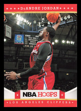 2012 Panini NBA Hoops #193 DeAndre Jordan – Clippers/Lakers Insert Card