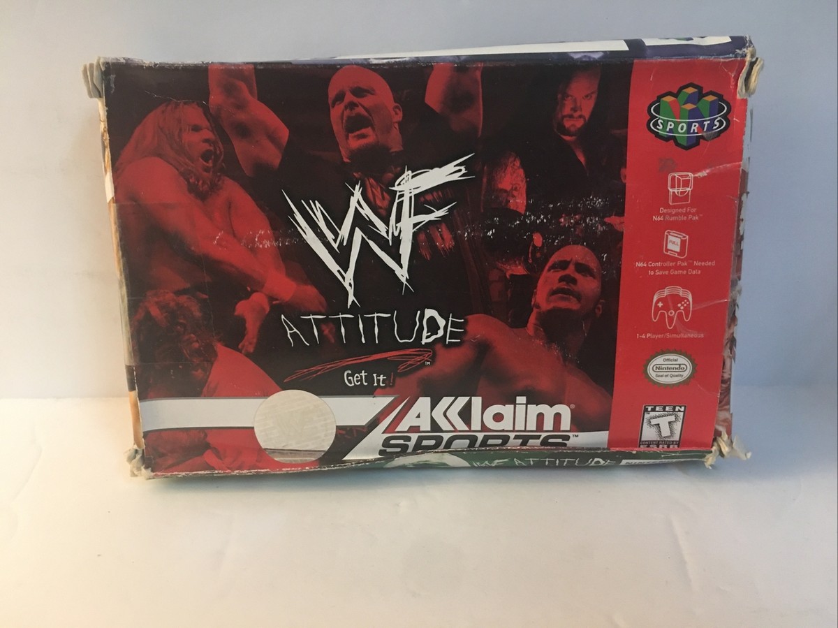 Wwf-Attitude Nintendo 64 (N64)