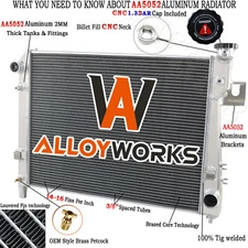 Aluminum Radiator For 2004-2008 Dodge Ram 1500 2500 3500 5.7L Hemi V8 Pickup
