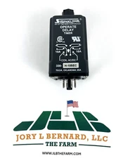 SIGNALINE/TIME MARK OPERATE DELAY TIMER DELAY RELAY MODEL 330H10SEC 8-Pin NOS S