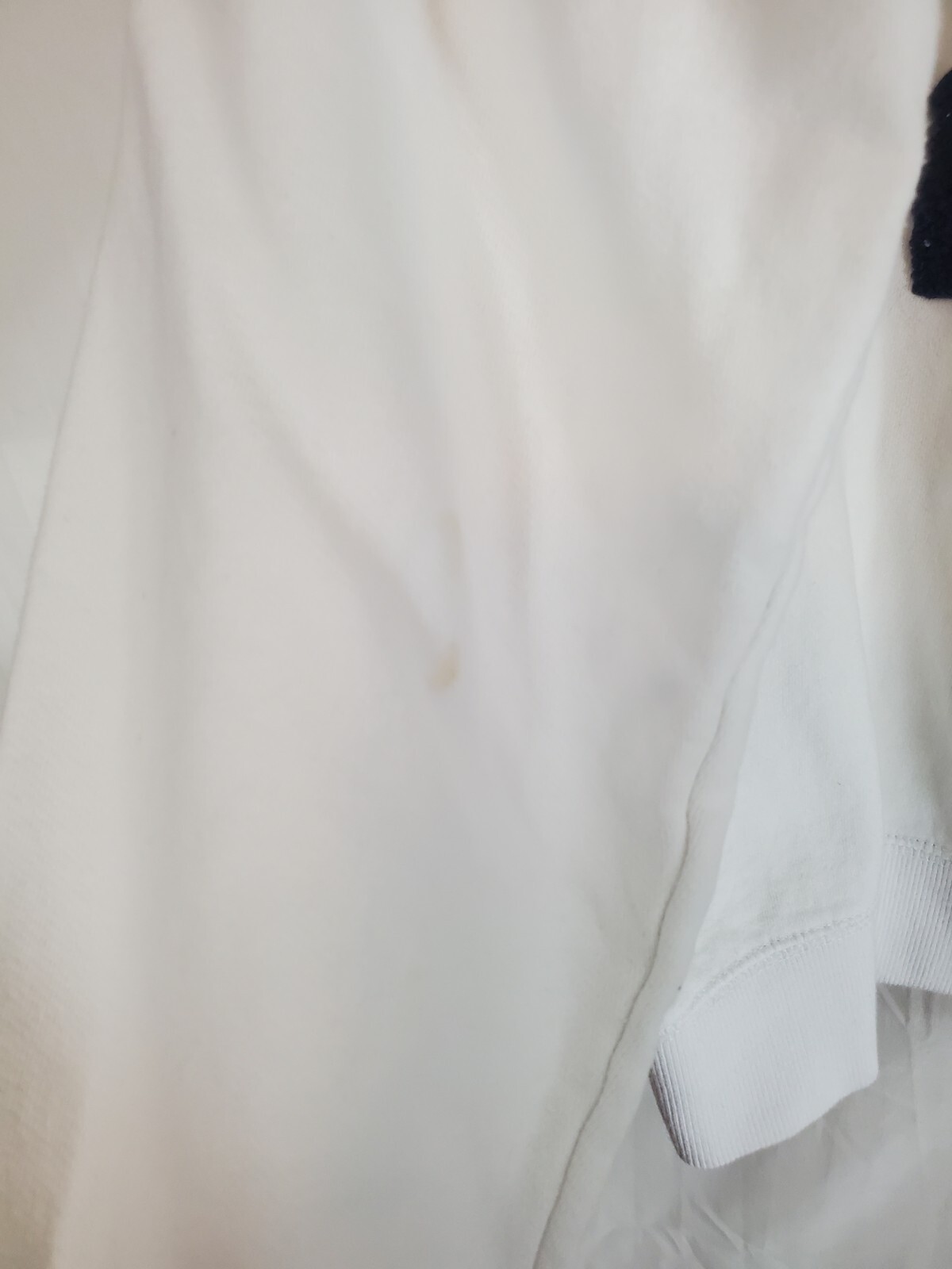 Felpa con cappuccio FILA Italia Biella uomo grande bianca invecchiata