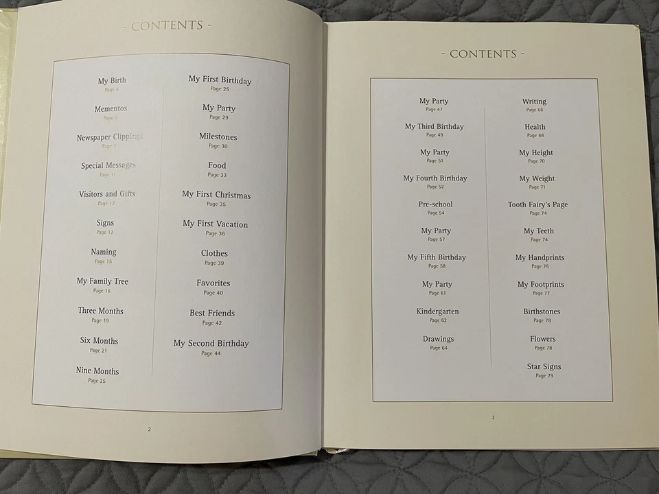 NEW Anne Geddes 3 Bunnies MY FIRST FIVE YEARS 12 x 9 Inch Baby Journal book RARE - Image 4 of 4