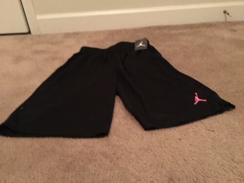 Air Jordan Jumpman Youth Boys Athletic Shorts Size Large Black