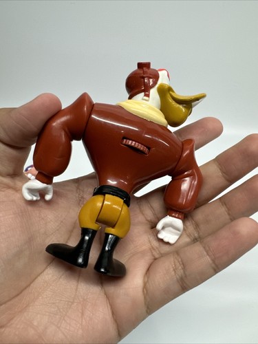 Vintage 1991 Disney Darkwing Duck Megavolt Launchpad Action Figure Toys Lot of 4 - Picture 10 of 10