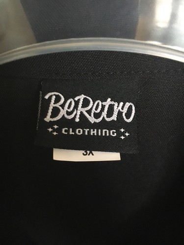 BeRetro Men’s Button Up Bowling Shirt Men’s Size 3XL - Foto 2 di 3