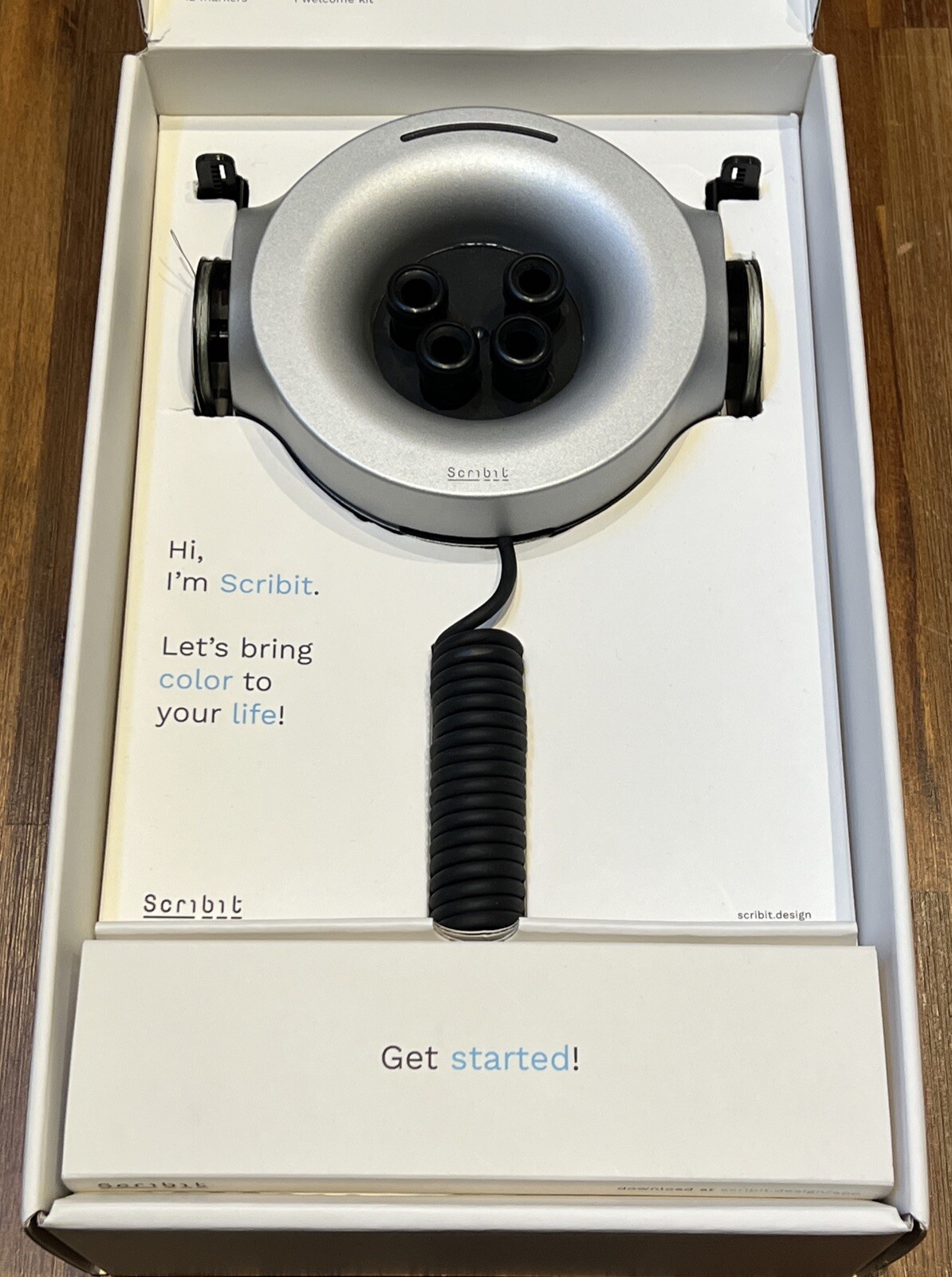 ScribitArtRobotPlus48Whiteboard&12ErasableMarkers