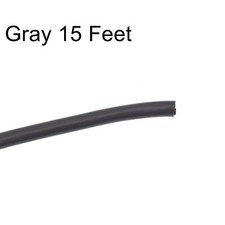 15ft 8GA Gauge AWG Car Audio Amplifier Battery Power Cable Ground Wire CCA Gray