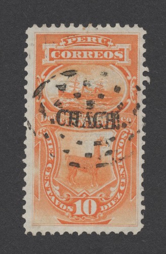 PERU STAMPS 1874-1880s POSTAGE DUES w PACIFIC WAR LOCAL & FANCY CANCELS B1AAH6 - Picture 13 of 22