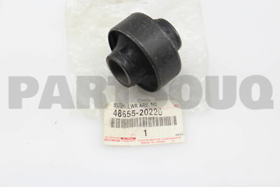 4865520220 Genuine Toyota BUSH, FRONT LOWER ARM, NO.2, RH/LH 48655