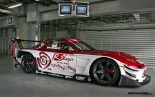 Cars vehicles mazda rx 7 rotary Desk Mat Stitched