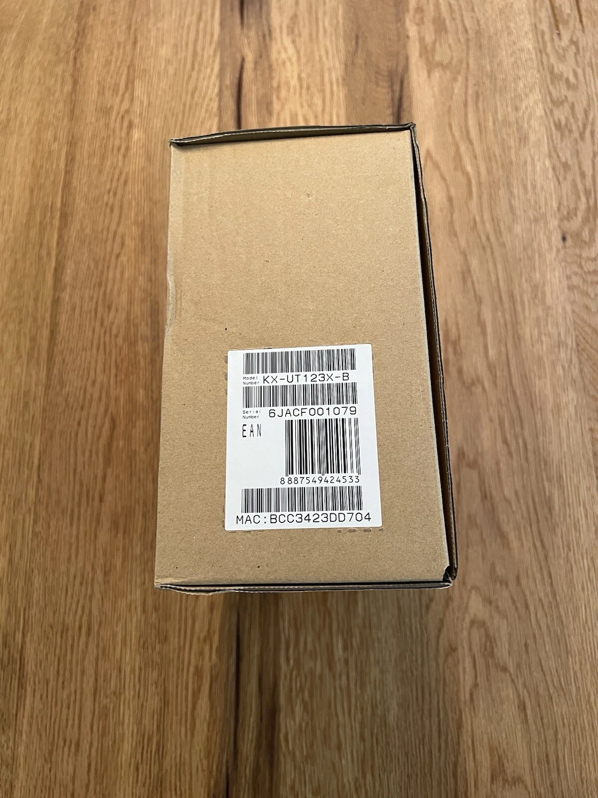 Panasonic KX-UT123X-B SIP Telephone With Handset Black - Brand New Boxed 3