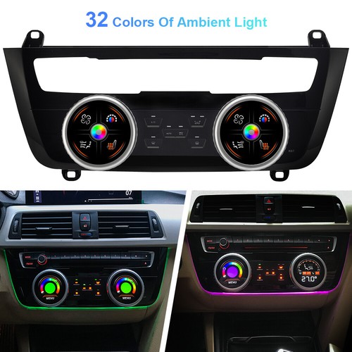 A/C LCD Touch Air Conditioner Panel Climate Control For BMW 3 Series F30 2013-19 - Picture 4 of 12