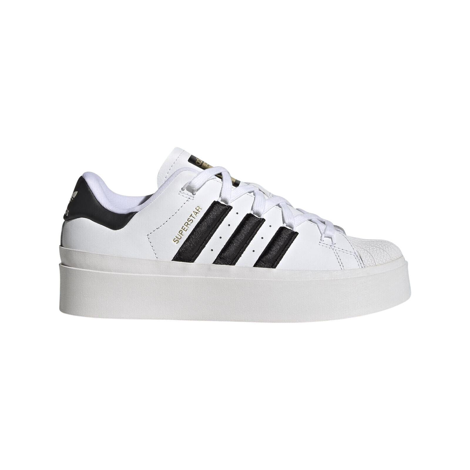 Size 7 - adidas Superstar Bold White Black for sale online