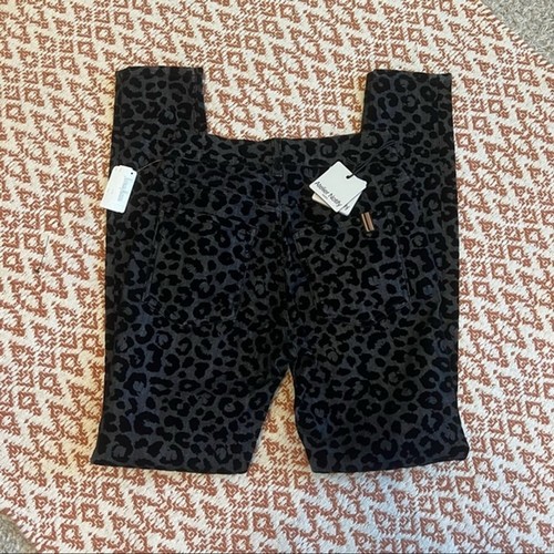 NWT Atelier Notify Bamboo Skinny Leopard-Print Jeans Size 25 - Picture 2 of 10