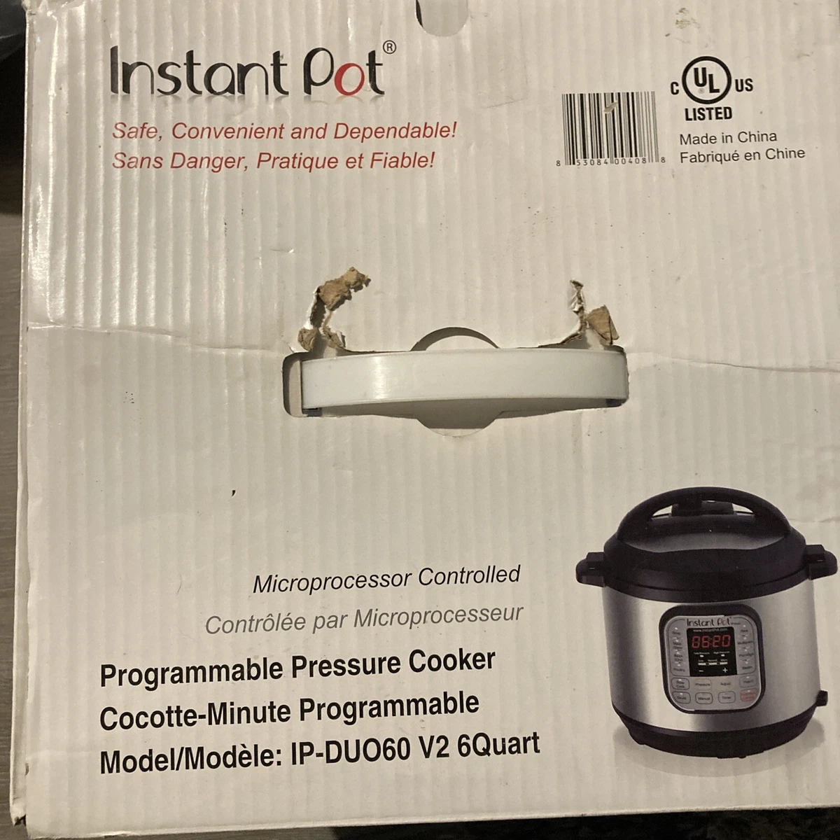 Instant Pot Pressure Cooker, 7 in 1 Multi-Use Programmable, 6 Quart