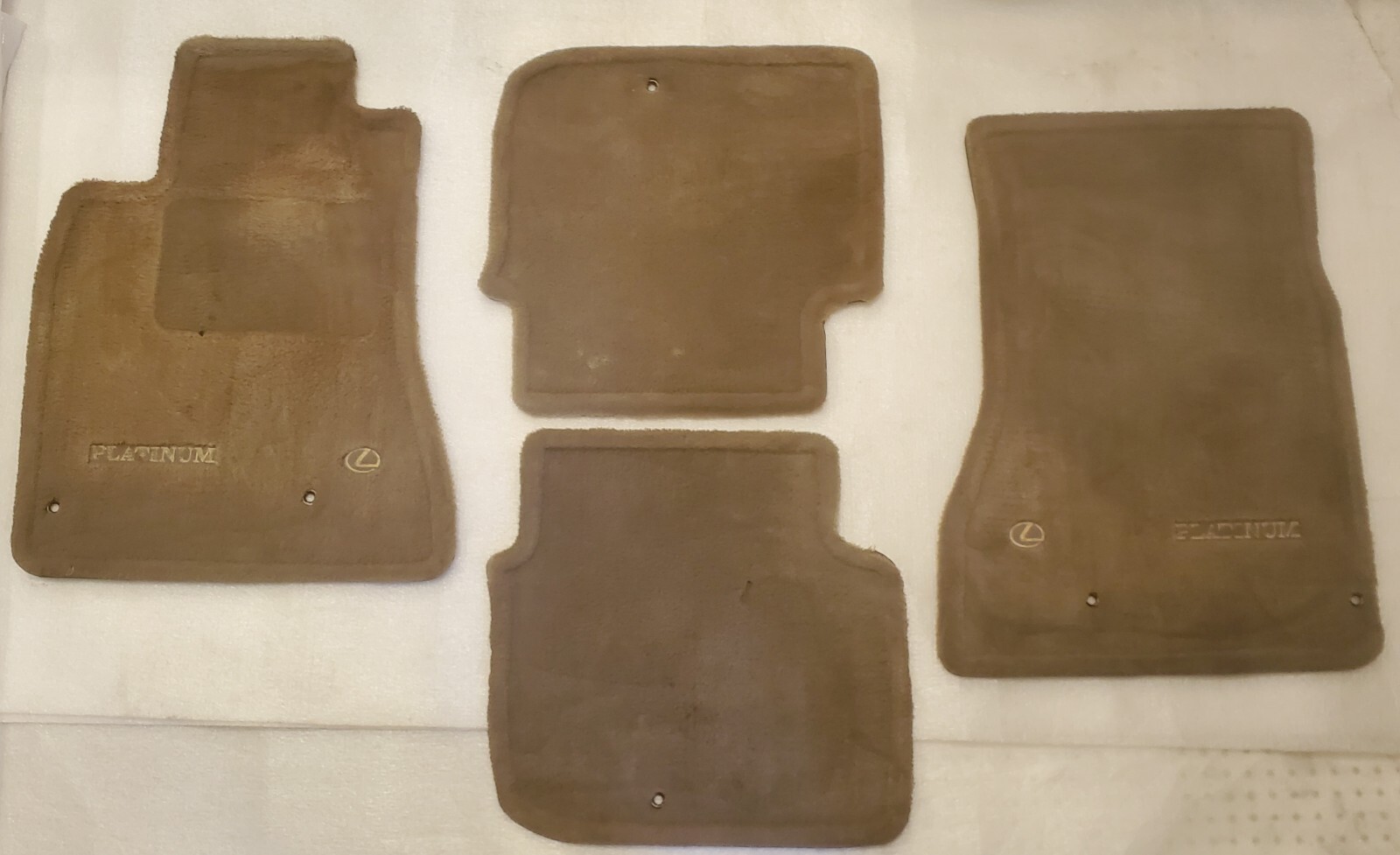 🥇 9805 Lexus GS300 400 430 Floor mat set grey OEM Platinum Edition