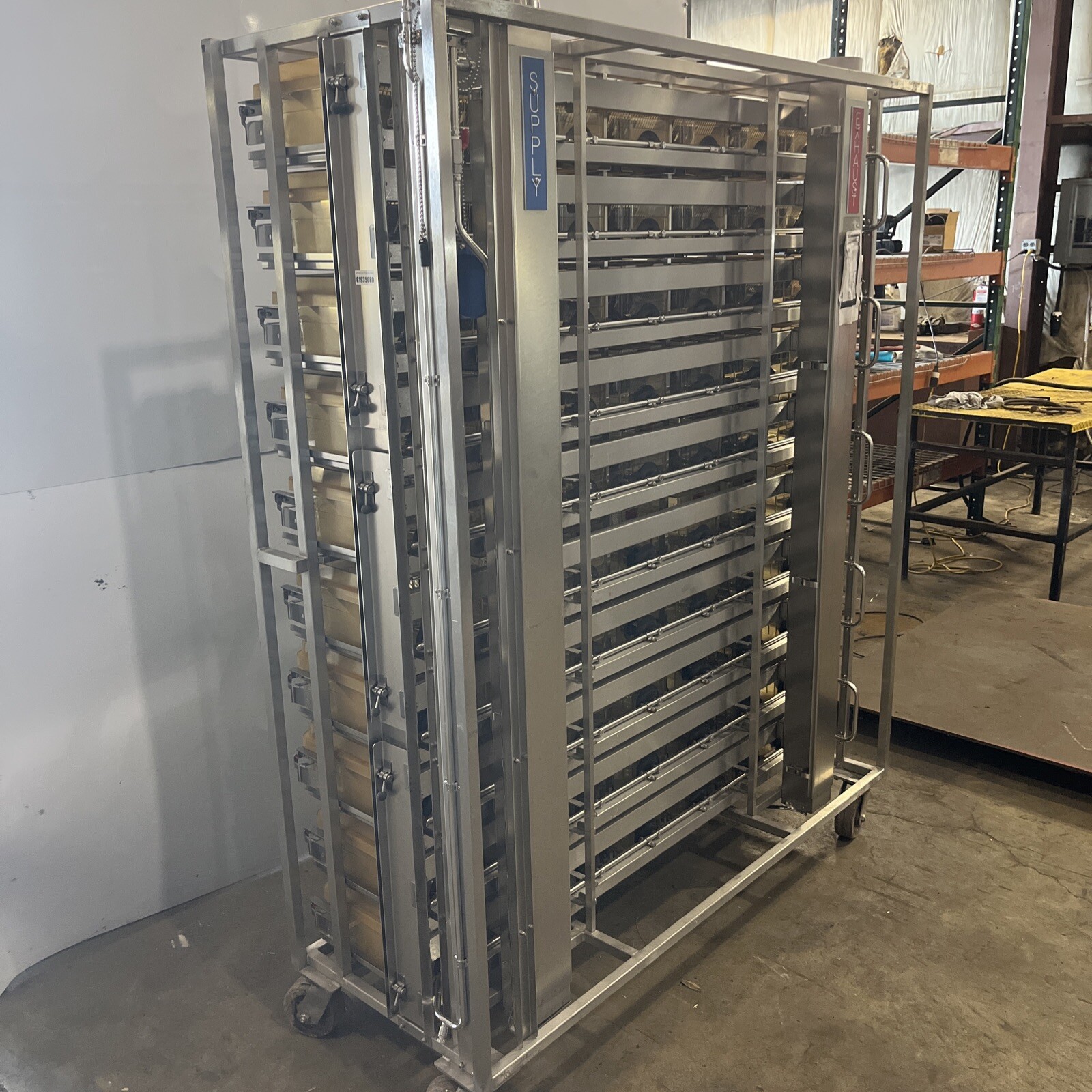 Allentown Animal Cage Stainless Steel Frame Rolling 70 Cage Unit eBay