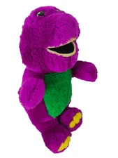 Barney The Dinosaur Plush Lyons Group 1992 Purple Stuffed Animal Toy 8"