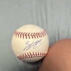 Jazz Chisholm jr Signed Official Major League Baseball Original Autograph Ball