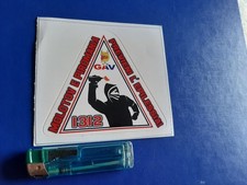 ADESIVO STICKERS ULTRAS GENOA GRUPPO ANDREA VERRINA 004