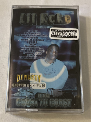 #ad #ad Lil Keke From Coast To Coast Chopped amp; Screwed Sealed Cassette Cracked Case $11.61