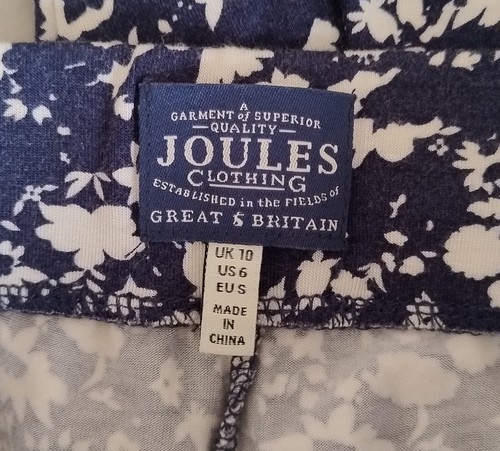 Joules Freizeithose marineblau und weiß Größe 10 - Bild 5 von 7